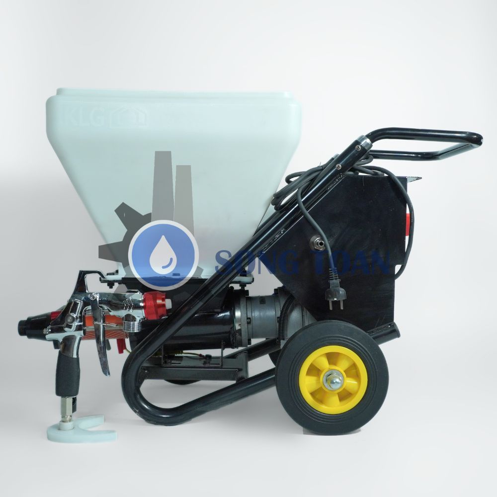 Máy phun sơn chống thấm, sơn gai đa năng